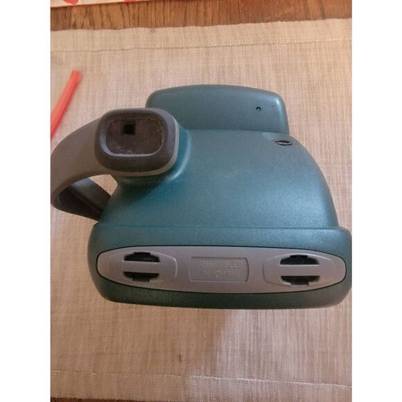 Vintage Polaroid Hunter Green One Step Express 600 Instant Film Camera - Picture 4 of 7
